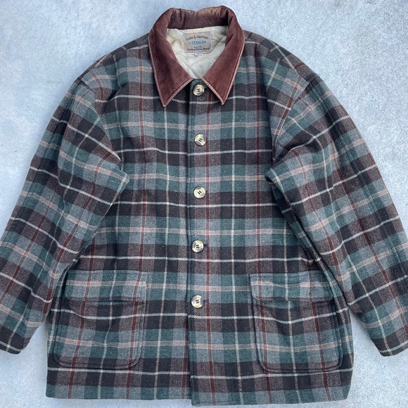 Vintage Wool Plaid Jacket - Size M men’s - Picture 2 of 7